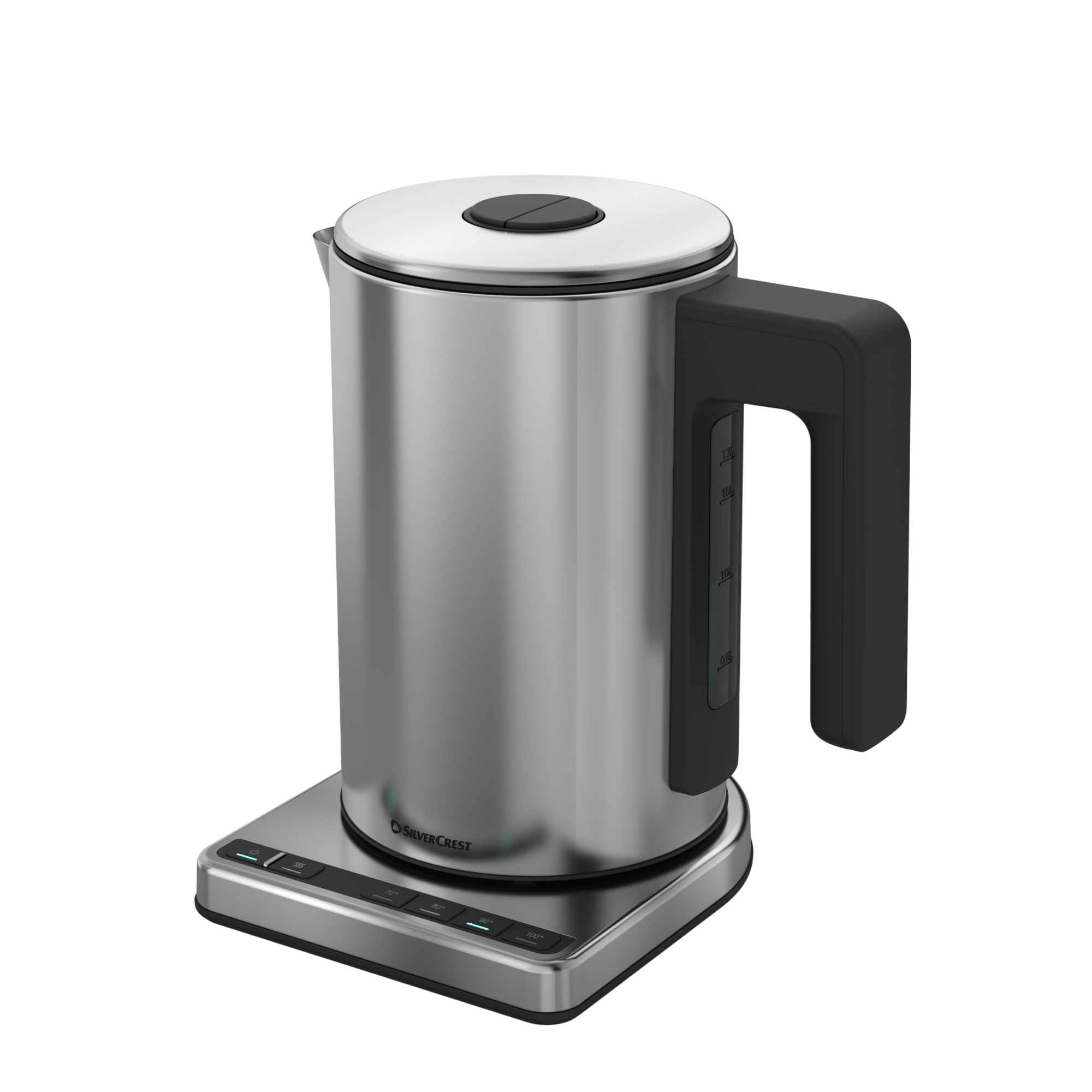 Digitaler Wasserkocher aus Edelstahl